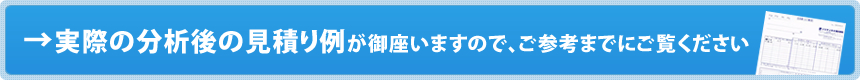 実際の分析後の見積り例が御座いますので、ご参考までにご覧ください